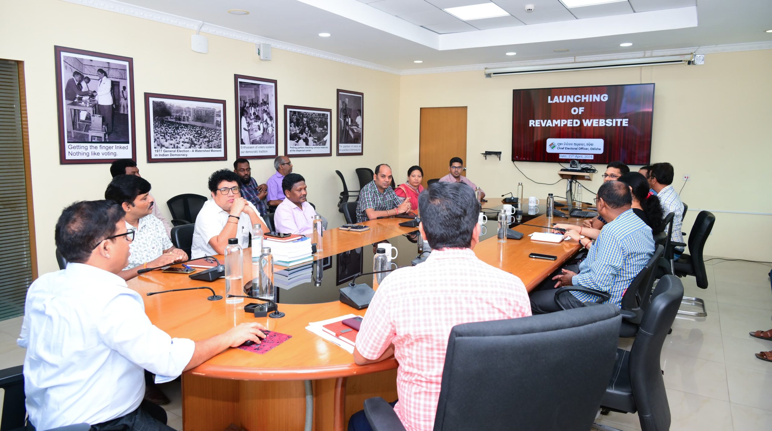 Revamped website of the Chief Electoral Officer (CEO) Odisha has been launched