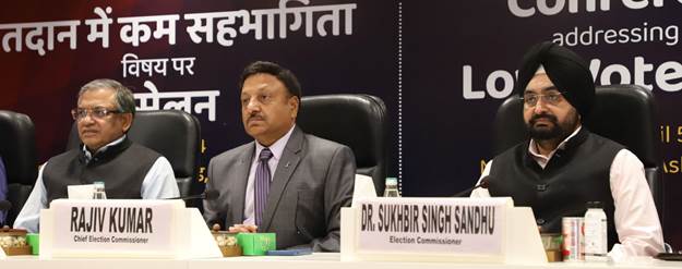 In a first, ECI holds ‘Conference on Low Voter Turnout’ with Municipal Commissioners and DEOs from select districts to increase voter turnout in 2024 Lok Sabha Elections