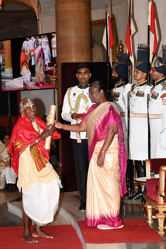 President Droupadi Murmu conferred Padma Awards on several eminent personalities