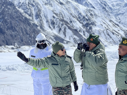 Rajnath Singh visits Siachen, the world’s highest battlefield