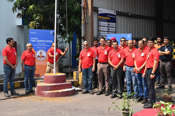 Tata Steel Meramandali (TSM) Observes National Fire Service Week