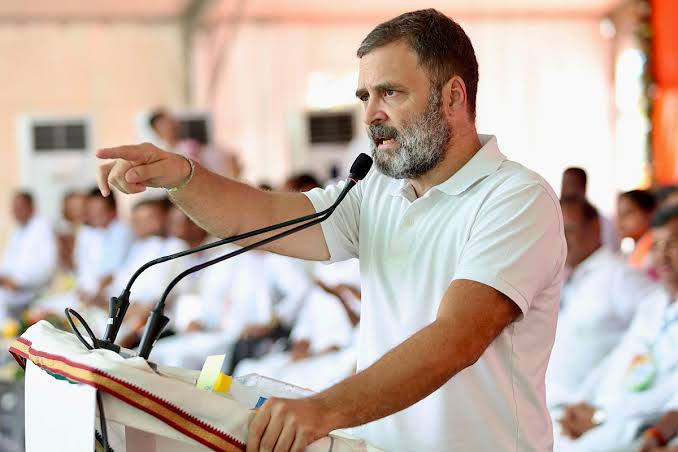 Congress leader Rahul Gandhi said“BJP wants to destroy Constitution, scrap reservation,”
