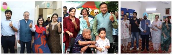 Voter turnout of 63.37% recorded in phase-6 of General Elections 2024