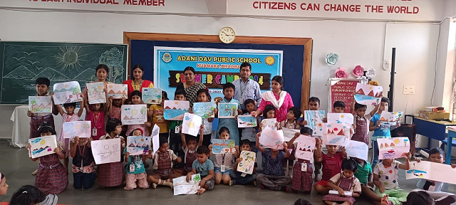 ADANI DAV Public School Celebrates Summer Camp