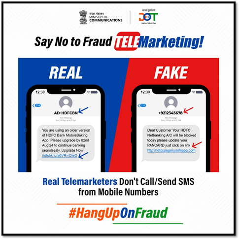 DoT and MHA strike down on SMS scammers