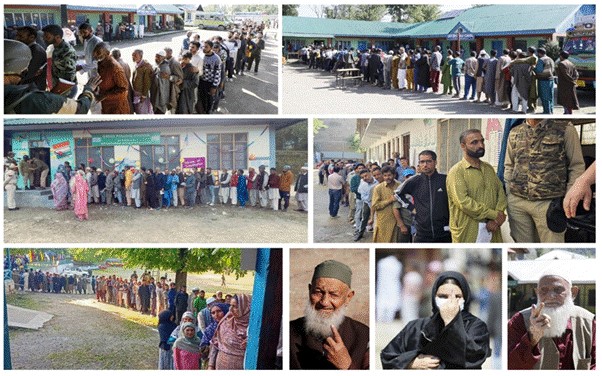 Baramulla is heading for the highest turnout in the last 8 Lok Sabha elections; records 54.21% as of 5 PM
