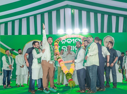 BJD President Naveen Patnaik  made marathon campaigns in Sambalpur ,Dhenkanal  , Angul and Rairakhol