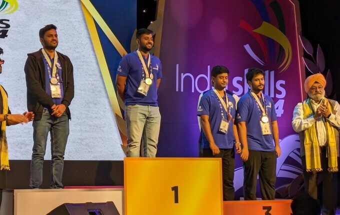 Odisha  Chief Minister  congratulated Team Odisha on winning the highest number of medals in India Skills 2024