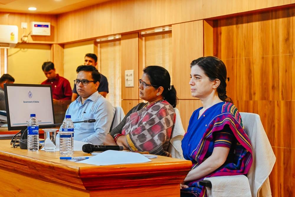 Deputy Chief Minister of Odisha, Pravati Parida conducted a comprehensive review of various schemes and activities