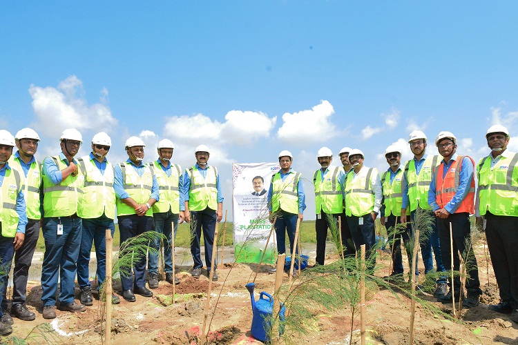 Celebrating Adani Day  : Mass Plantation drive by Dhamra Port