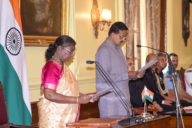 BJP MP Bhartruhari Mahtab takes oath as pro-tem speaker of new Lok Sabha