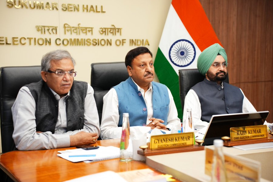 ECI extends profound gratitude to voters, political parties, polling machinery and everyone involved in making voting a stellar success