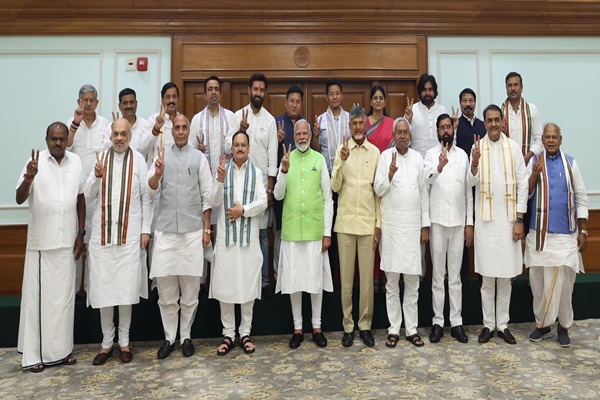 NDA parliamentary party meeting will be held  on 7th June 2024
