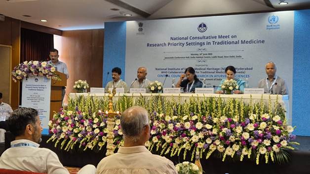 CCRAS Hosts National Consultative Meet on Traditional Medicine