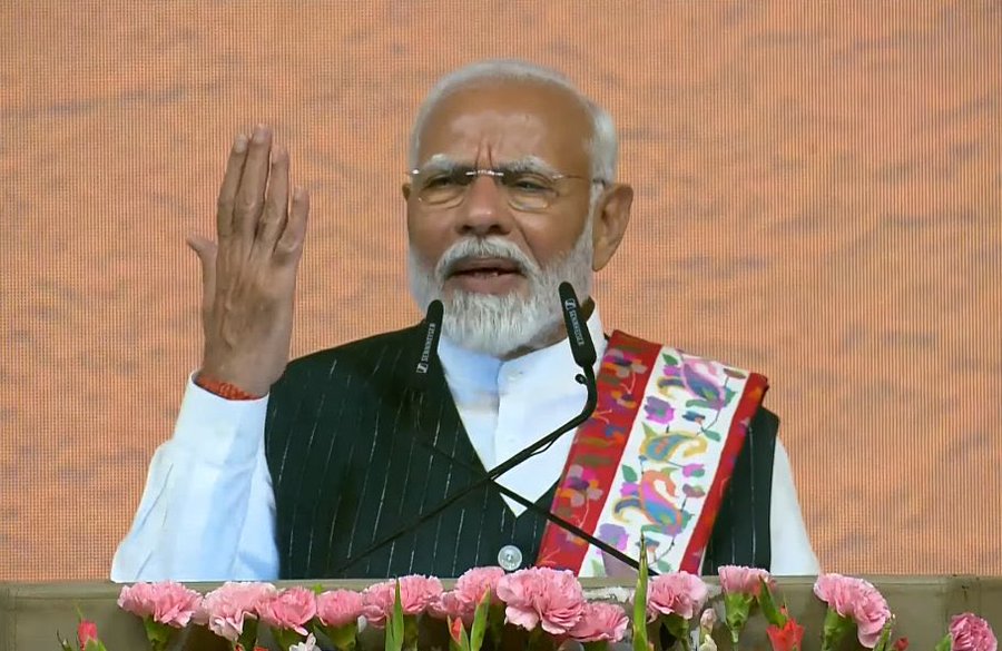 “The new generation of Jammu and Kashmir will live with permanent peace”:Narendra Modi