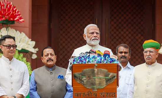 PM addresses before commencement of 1st session of the 18th Lok Sabha