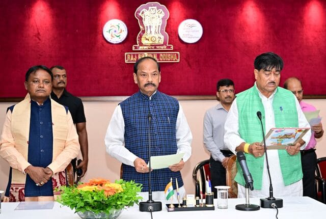 Ranendra Pratap Swain was sworn in as the Pro-tem Speaker of the 17th Odisha Legislative Assembly