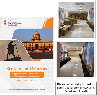 14th edition of the ‘Secretariat Reforms’ report released, for May 2024