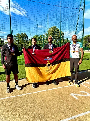 Four AFMS Officers create history in 43rd World Medical & Health Games in Saint-Trope