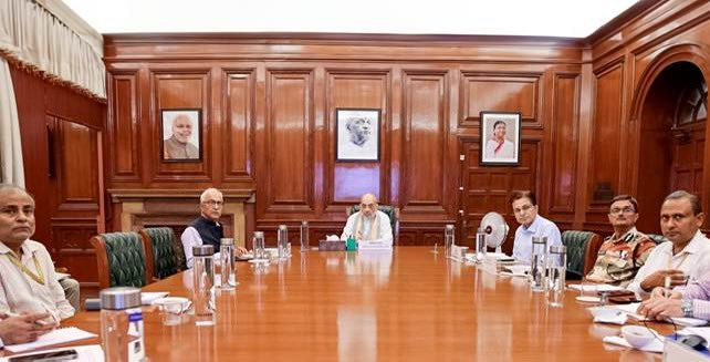 Union Home Minister and Minister of Cooperation, Shri Amit Shah reviews the implementation of ‘Vibrant Villages Programme’
