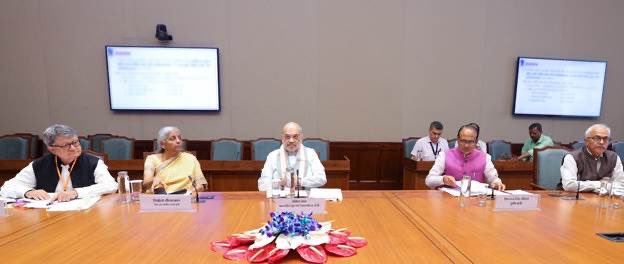Amit Shah approves a number of disaster mitigation and capacity building projects for various states