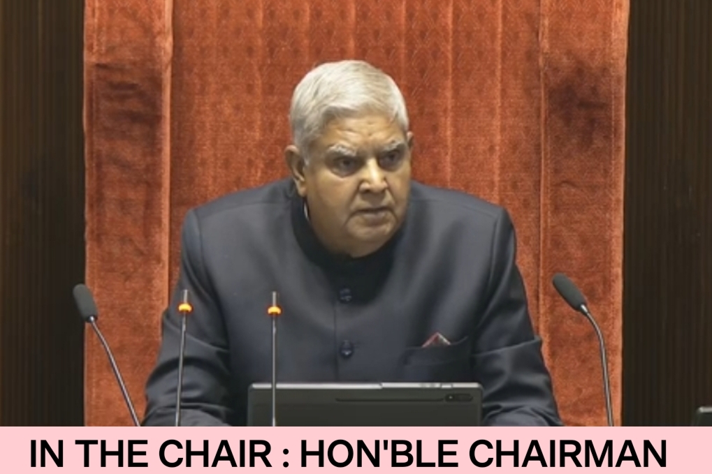 Text of the Chairman’s Opening Remarks at the 265th Session of Rajya Sabha