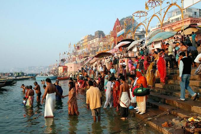 Kanwariyas Throng At River Ghats As Shravan First Monday Begins