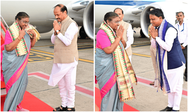President Droupadi Murmu Lands In Bhubaneswar For 4-Day Odisha Visit