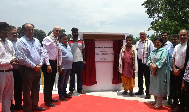 Tata Steel Meramandali Rejuvenates Pond in Nuagaon, Dhenkanal