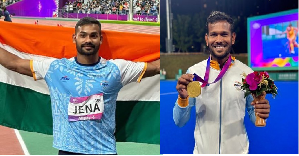 Odisha CMi has announced Rs 15 lakh incentive amount for two young stars of Odisha Kishore Jena and Amit Rohidas