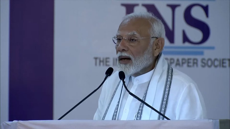 Role of newspapers is very important in the journey to Viksit Bharat in the next 25 years”:  Narendra Modi