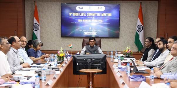 Dr. Mansukh Mandaviya Chaired High-Level Meeting to Review India’s Preparation for Paris Olympics 2024