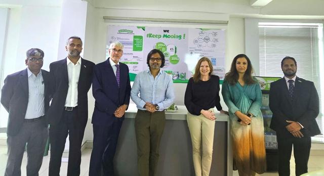 US Consul General Jennifer Larson, along with her team, visited the headquarters of Milk Mantra