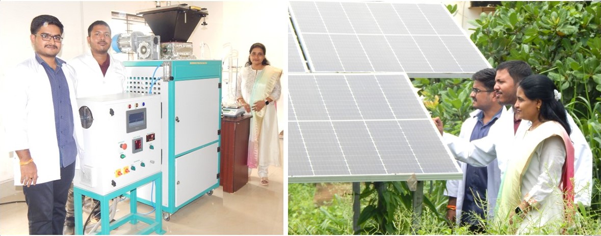 IIT Bhubaneswar researchers develop Solar-Powered Microwave Pyrolysis Reactor for Sustainable Waste Management