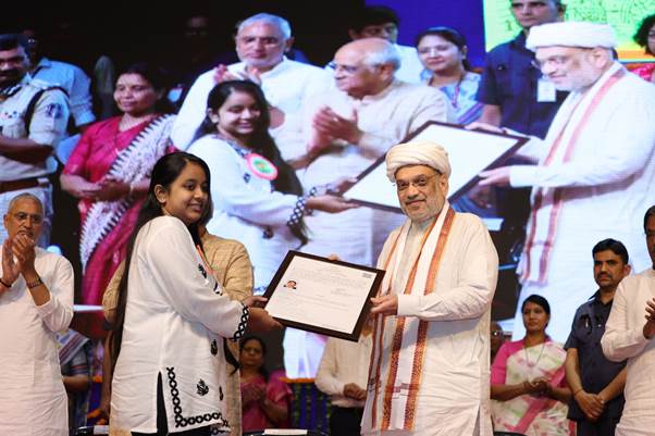Union Home Minister and Minister of Cooperation Amit Shah distributes citizenship certificates to 188 refugee sisters-brothers