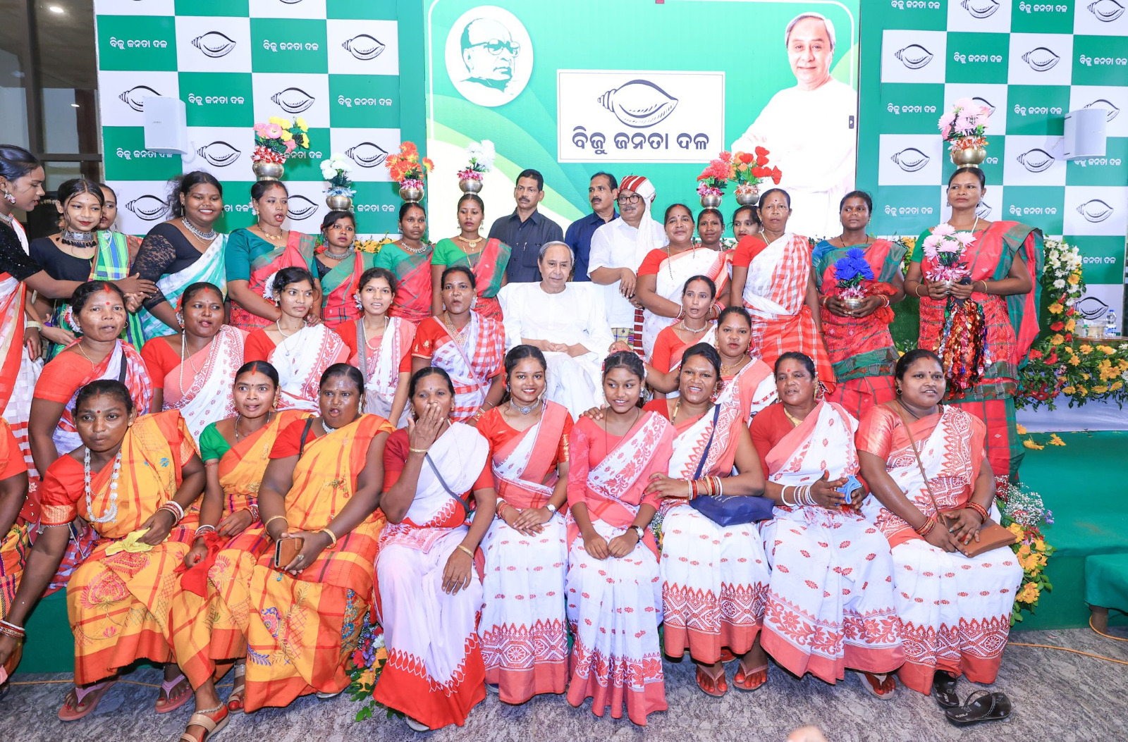 BJD President Naveen Patnaik reiterated his commitment for the development of tribal communities