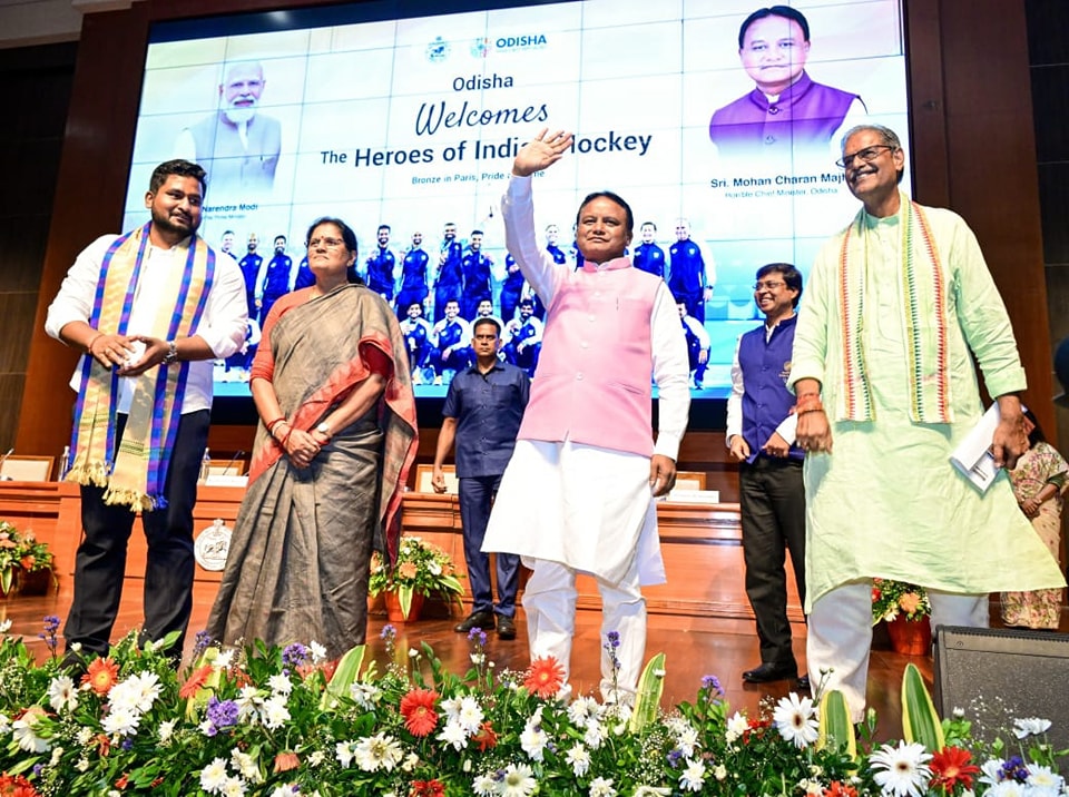 Odisha chief minister organised the Vijay Utsav, a grand celebration to honour the Indian Men’s Hockey team