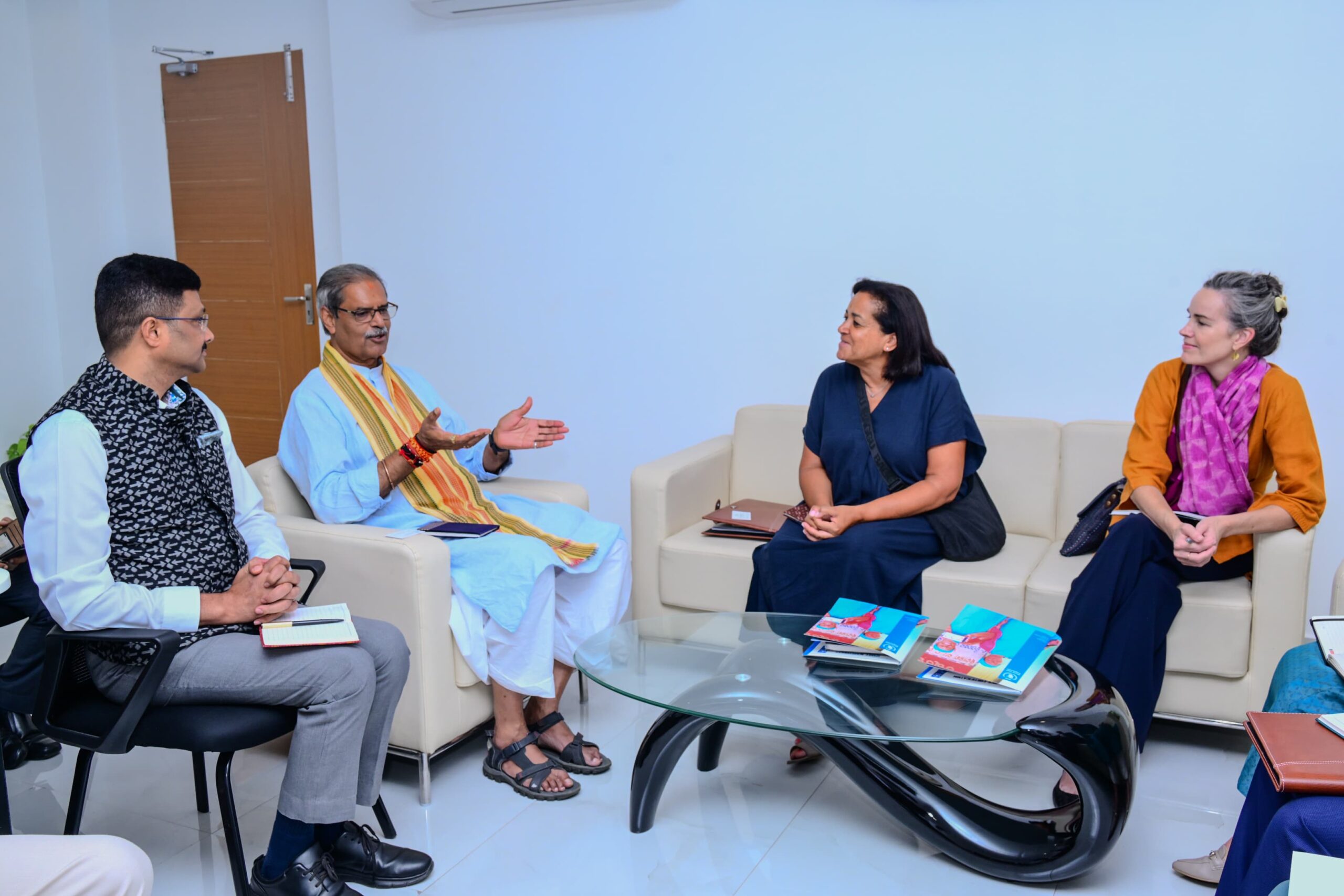 Odisha Deputy CM, World Food Programme Asst Executive Director Discuss on Partnerships on Food Security
