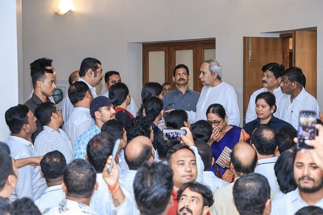 BJD has retained the post of Kendrapara Zilla Parishad Chairman:Leaders met party president