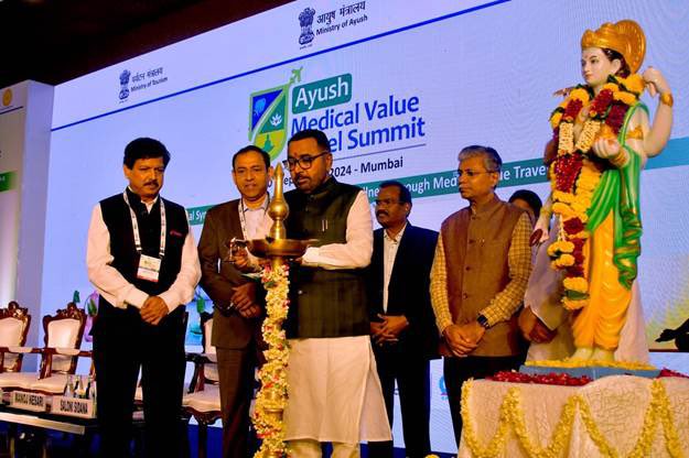 Ayush Medical Value Travel Summit 2024, themed ‘Global Synergy in Ayush: Transforming Health and Wellness through Medical Value Travel’ inaugurated