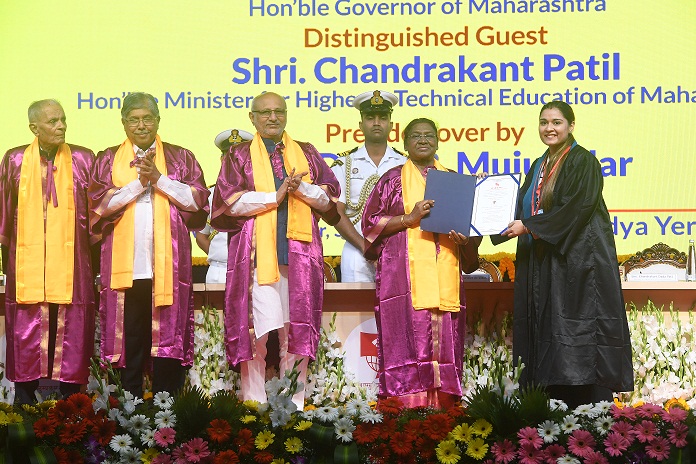 President of India graces 21st convocation of Symbiosis International
