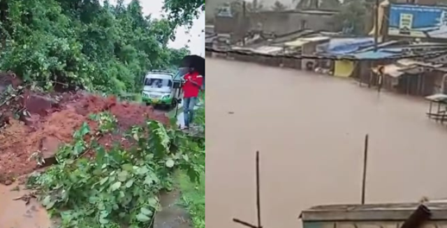 Malkangiri district has experienced intense rainfall, leading to its isolation from the mainland.