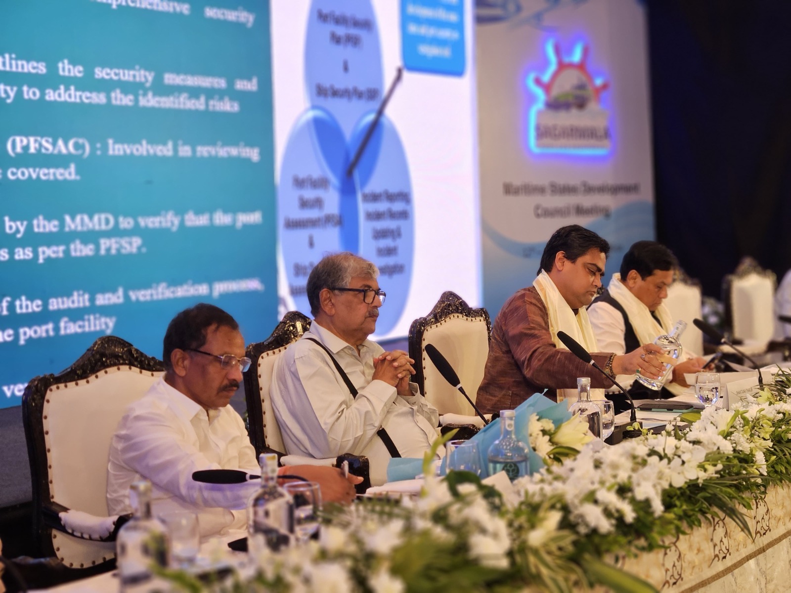 Bibhuti Bhusan Jena, Minister for Commerce & Transport sought the Centre’s support for development of ports, maritime infrastructure