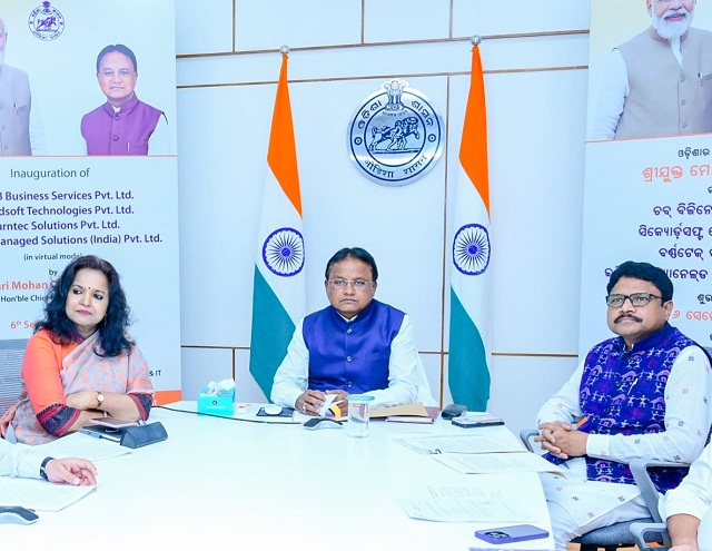 Operations Centres of four leading companies in the IT Sector were inaugurated in Bhubaneswar