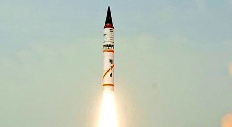 Successful launch of Agni-4 Ballistic Missile