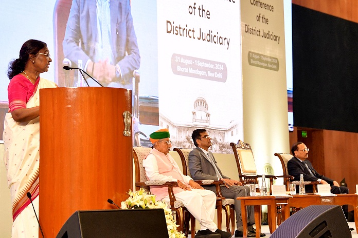 President of India graces valedictory session of the National Conference of District Judiciary
