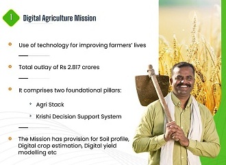 Cabinet approves seven major schemes for improving farmers’ lives and livelihoods with total outlay of Rs 14,235.30 Crore