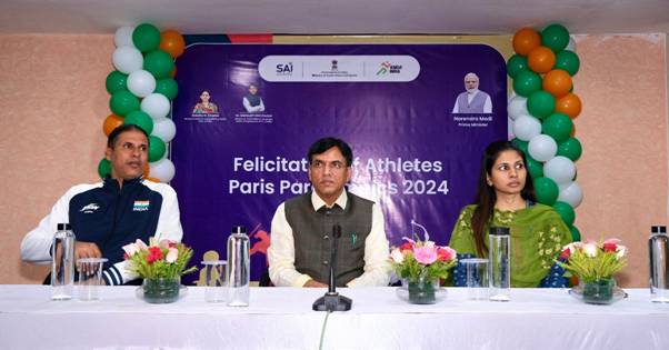 Dr. Mansukh Mandaviya Commends India’s Paralympians for Unprecedented Achievements at Paris 2024