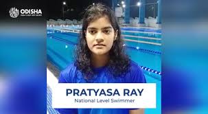 Odisha’s ace swimmer Pratyasa Ray winner of the prestigious 32nd Ekalabya Puraskar2024