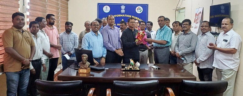 Akhil Kumar Mishra assumes charge as ADG PIB Bhubaneswar